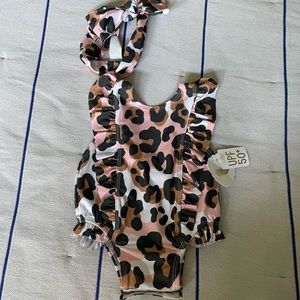 Mud Pie 3-6M girls swimsuit, new